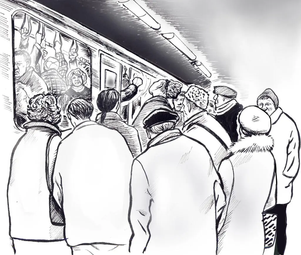 Людей в метро всегда как бы не мало и это не новость Но на этот раз когда - фото 3