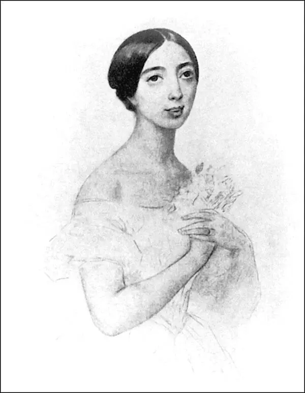 Портрет певицы Полины Виардо Гарсия Художник Карл Брюллов 1844 г B конце - фото 7
