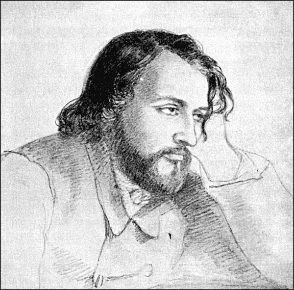 Иван Тургенев Рисунок Полины Виардо Однако право же я болтаю как сорока - фото 10