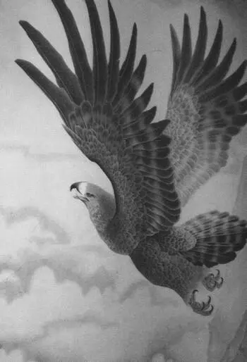 Великая Птица Пэн Современная картина Ли Бо и его жена Современная картина - фото 5