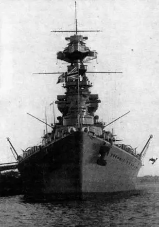 Линейный крейсер Худ в 19291931х гг При порожнем водоизмещении 42037 т и - фото 52