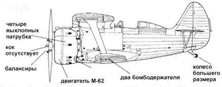 И153 И153 проходящий испытания с лыжным шасси Этот самолет необычен тем - фото 122