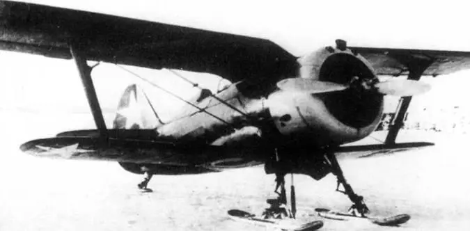 И153 проходящий испытания с лыжным шасси Этот самолет необычен тем что на - фото 123