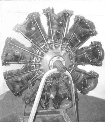 Девятицилиндровый звездобразный двигатель воздушного охлаждения М25В - фото 141