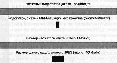 Рис 922 Графическое представление эффективности алгоритмов сжатия по - фото 275
