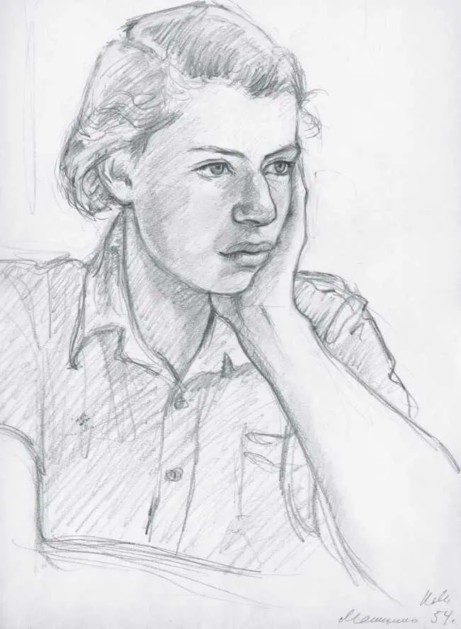 Лиза Радлова Манихина 1954 I Отъезд Я заранее наняла грузовик И выехали - фото 8