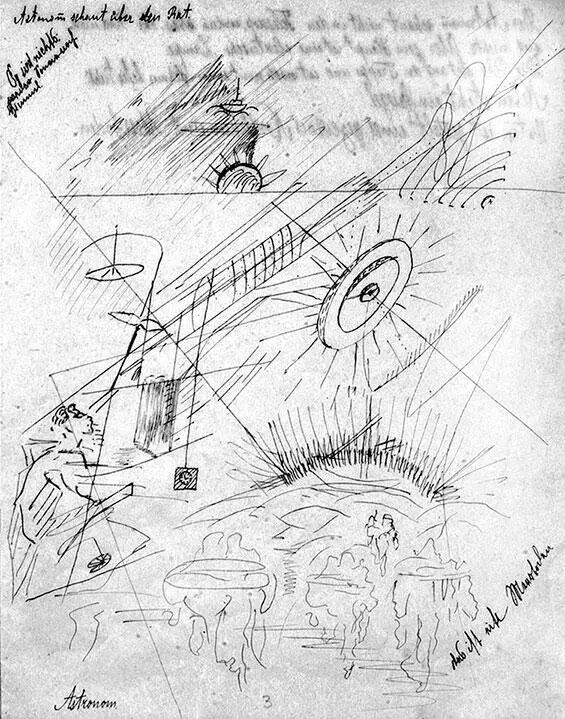 Astronom Астроном Из тетрадных рисунков Даниила Ювачева 1919 г Точно не - фото 35