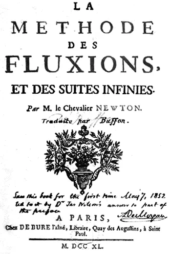 Французское издание Метода флюксий датированное 1740 годом В конце 1691 - фото 63