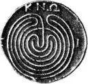 Монета с изображением лабиринта отчеканенная в Кноссе на острове Крит в IV или - фото 6