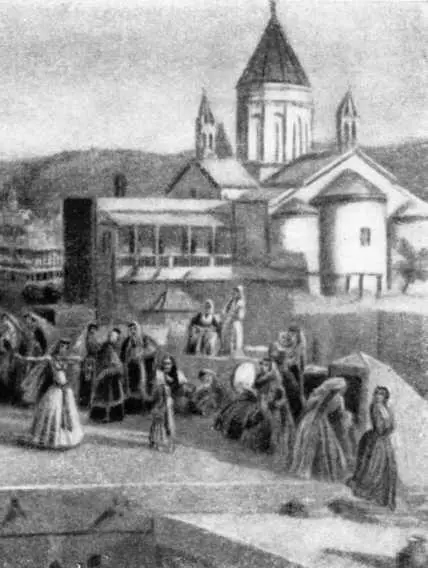 В Тифлисе Рисунок 1830е годы Мужик и солдат страшны стали Бестужеву - фото 52