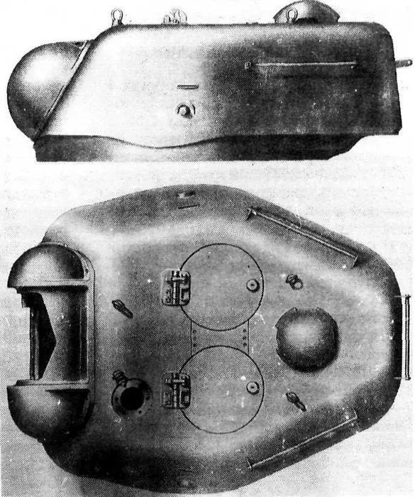 Штампованная башня конструкции Уралмашзавода 1942 год Пушка Л11 1 - фото 45