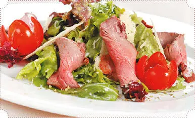 Салат с запеченным мясом Говядина 500 г помидоры 23 шт перец - фото 3