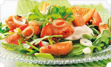 Нежный салат с персиками Грудка куриная 300 г персики консервированные 1 - фото 31