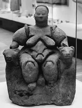 Вот Змеиная богиня с острова Крит около 1600 года до н э Вот богиня - фото 16