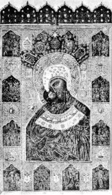 Икона Божией Матери Владимирская Семен Гордый умер и в начале 1354 года - фото 13