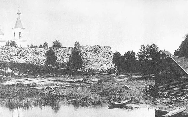 Старая Ладога Вид на крепость Фото 1912 года Участники экспедиции получив - фото 162