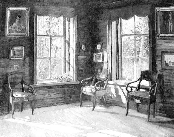СЮ Жуковский Весенние лучи Интерьер 1910е годы Немало для сохранения - фото 94