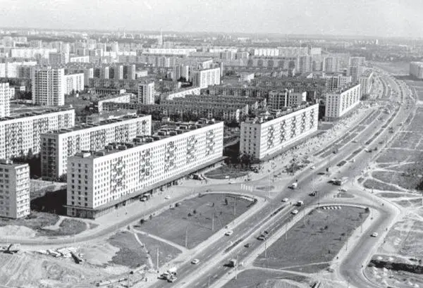 Вид на проспект Славы со стороны Московского района Фото 1970 г из - фото 104