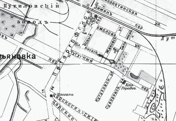 Лаутрово поле на карте Петрограда 1916 г Лаутрово поле Так называлась - фото 112