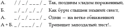 Б звучит неотвратимо четко помужски что подчеркнуто и мужской рифмой А - фото 7