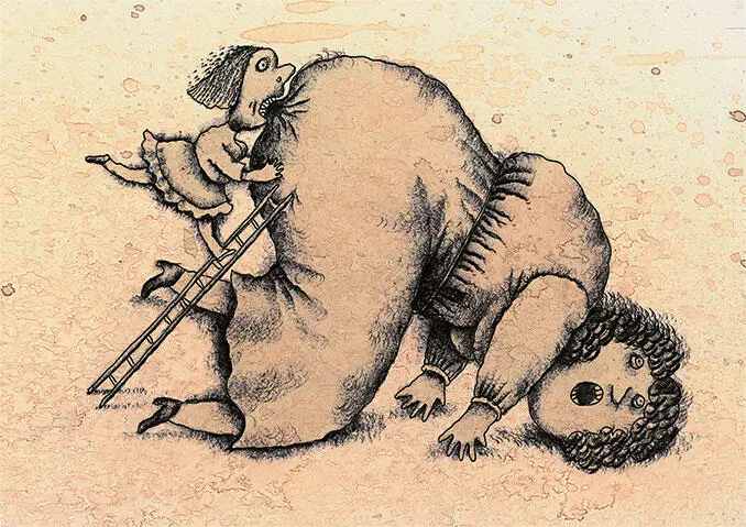ШвельпинУдивительная история Жена Ивана Ивановича Никифорова искусала жену - фото 58
