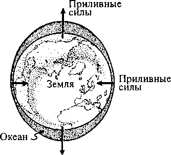 Вовторых существуют приливные силы создаваемые Солнцем которые примерно в - фото 28