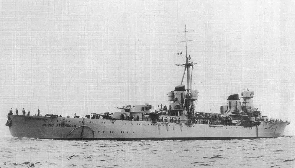 Легкие крейсера Италии 19301974 - фото 91