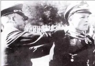 6 августа 1941 года награждение оберлейтенант Мютериха Железным Крестом - фото 101