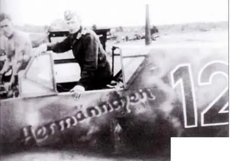 Осенью 1941 годи унтерофицер Питер Бремер из 2JG 54 летал на Bf 109F Черная - фото 132