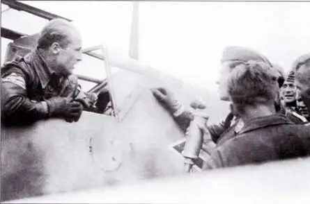Bf 109F Черная 7 Гельмута Мекеля на южном участке Восточного фронта июль - фото 148