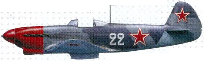 Як7Б капитана Арсения Васильевича Ворожейкина 728 ИАП Киев ноябрь 1943 - фото 90