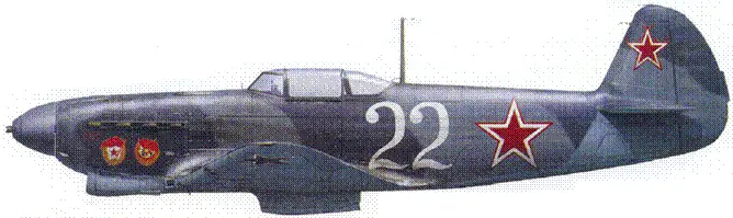 Як9Д старшего лейтенанта Михаила Ивановича Гриба 6 ГИА П ЧФ Крым май 1944 - фото 94