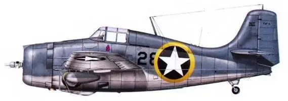 Фоторазведчик F4F4 28 BuNo 01999 из состава VF41 авианосец Рейнджер - фото 158