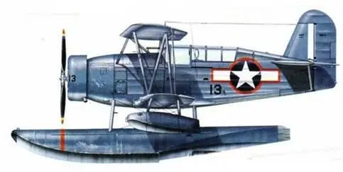 SOC3 13 BuNo 1141 из VCS 5 крейсер Солт Лейк Сити Алеутские острова - фото 165