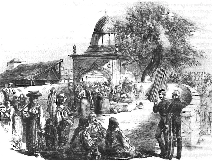 Англичане в Турции 1854 г Транспорты привозят грузы строятся новые склады - фото 26