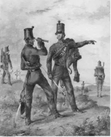 Офицеры Стрелковой бригады Рис Орландо Нори 1854 г Английское - фото 101