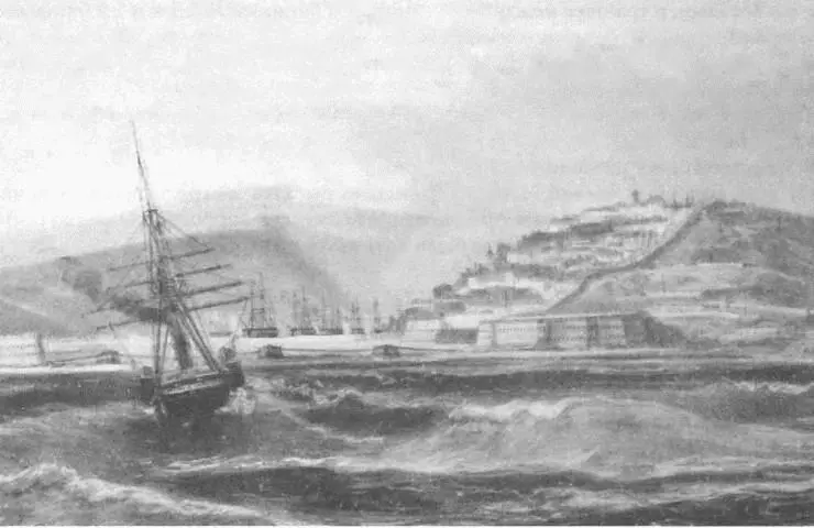 У входа в Севастопольскую бухту Худ ДюранБеранж 1855 г В разгар - фото 93