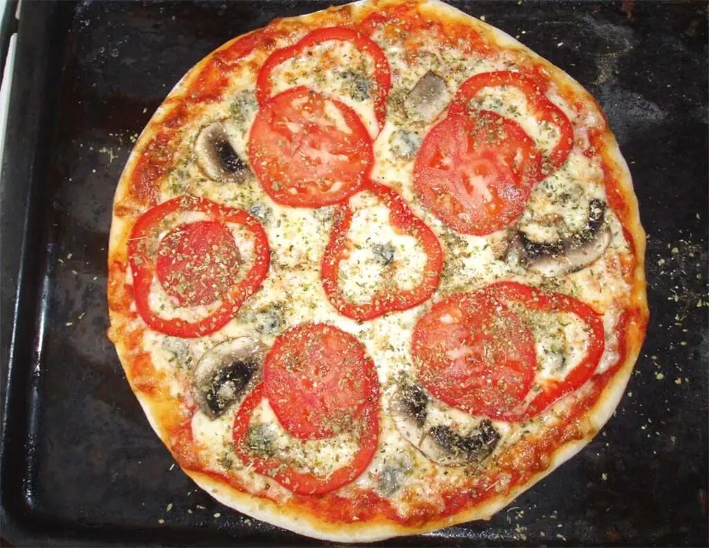 Вегетарианская пицца Фото автора Тут уж полагаем всё должно быть ясно без - фото 11
