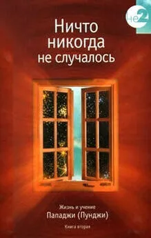 Дэвид Годмен - Ничто никогда не случалось. Жизнь и учение Пападжи (Пунджи). Книга 1