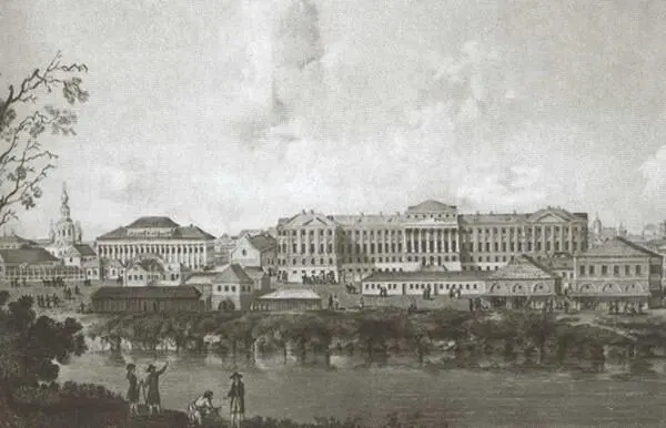 Главный корпус Московского университета на Моховой построен по проекту Матвея - фото 74