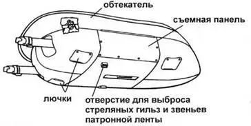 Пулеметный контейнер два пулемета Браунинг М2 калибра 127 мм А26В ранний - фото 34