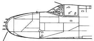 А26В поздний выпуклый верх фонаря кабины восемь пулеметов А26В ранний - фото 44