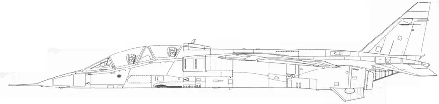 SEPECAT JAGUAR T24 Port Profile SEPECAT JAGUAR INTERNATIONAL M Port - фото 100