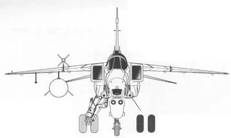 SEPECAT JAGUAR GR11A3 Front View SEPECAT JAGUAR A Inverted Scrap View - фото 103