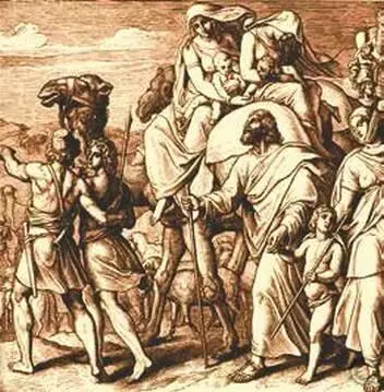 Юлиус Шнорр фон Карольсфельд Бегство Иакова XIX в Быт 30 143 31 155 37 - фото 21