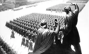Парад 7 ноября 1941 года Пулеметчики на Красной площади Народные - фото 421