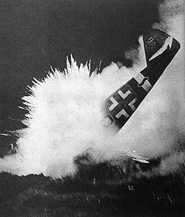 Гибель фашистского истребителя Мессершмитт BF 109 Утро 27 ноября В - фото 161