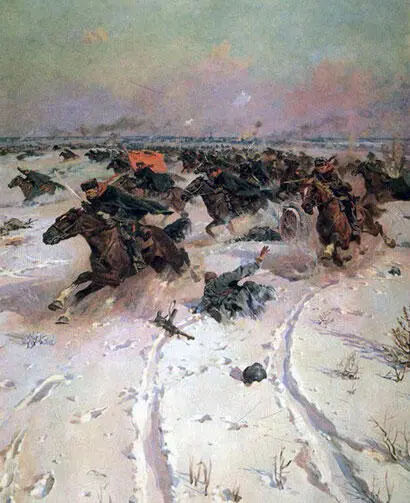 Советская конница в боях под Москвой Худ Кривоногов П А Учитывая - фото 169