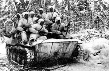 Разведчики на танке декабрь 1941 года Командир 1й гвардейской танковой - фото 305