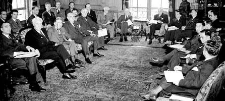 Вашингтон Белый Дом 1 января 1942 г Подписание Декларации Объединенных - фото 342
